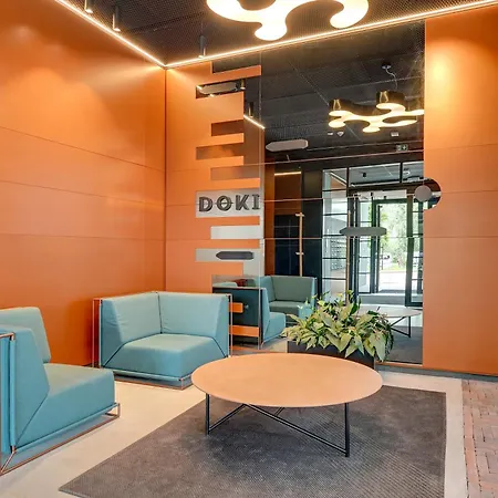 Grand - Doki Living & Foodhall Apartment Gdansk