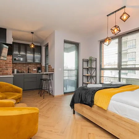 Apartment Grand - Doki Living & Foodhall Gdansk